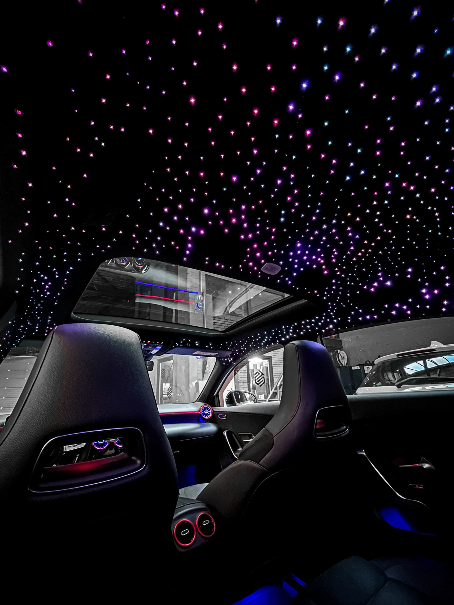 Starry sky installation – View 3