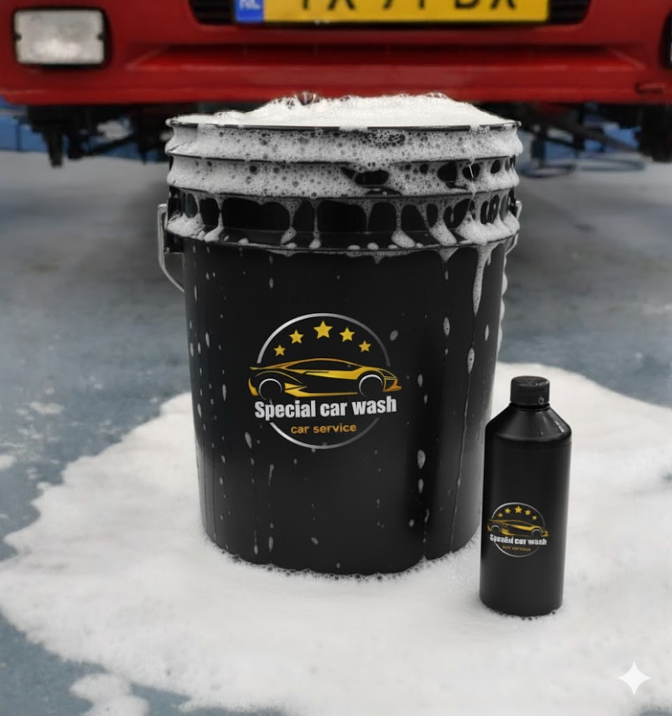 Bottle of Wax Shampoo – pH-neutral shampoo for car washing