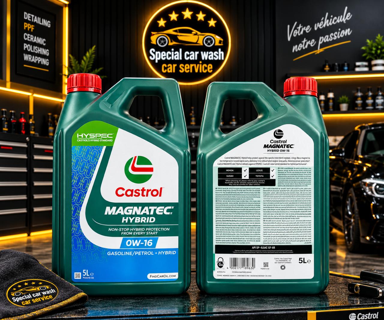 Castrol MAGNATEC Hybrid 0W-16 — 5 L
