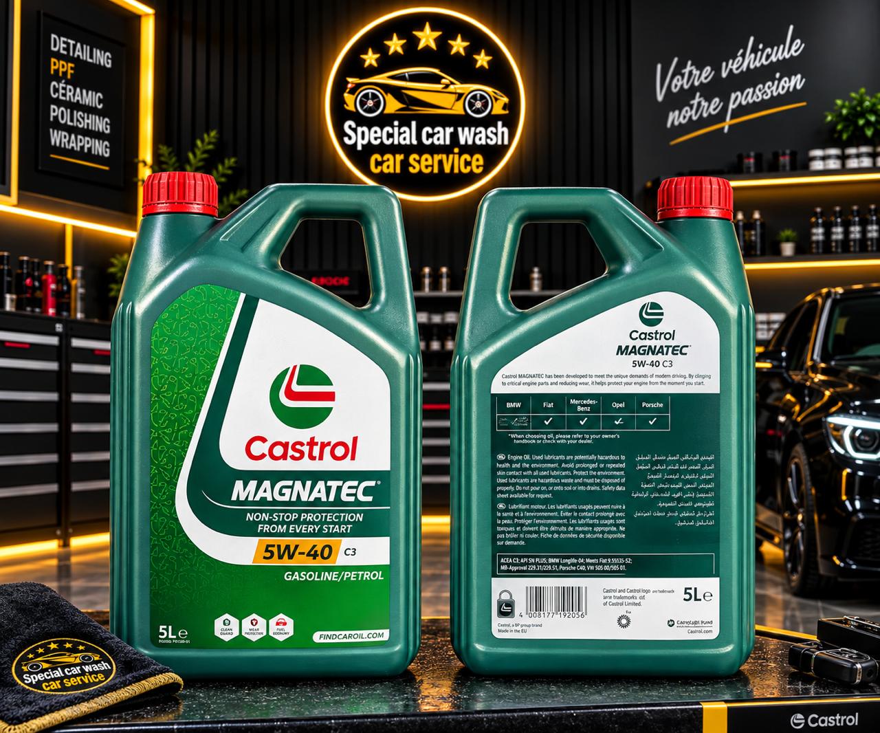 Castrol MAGNATEC 5W-40 C3 — 5 L