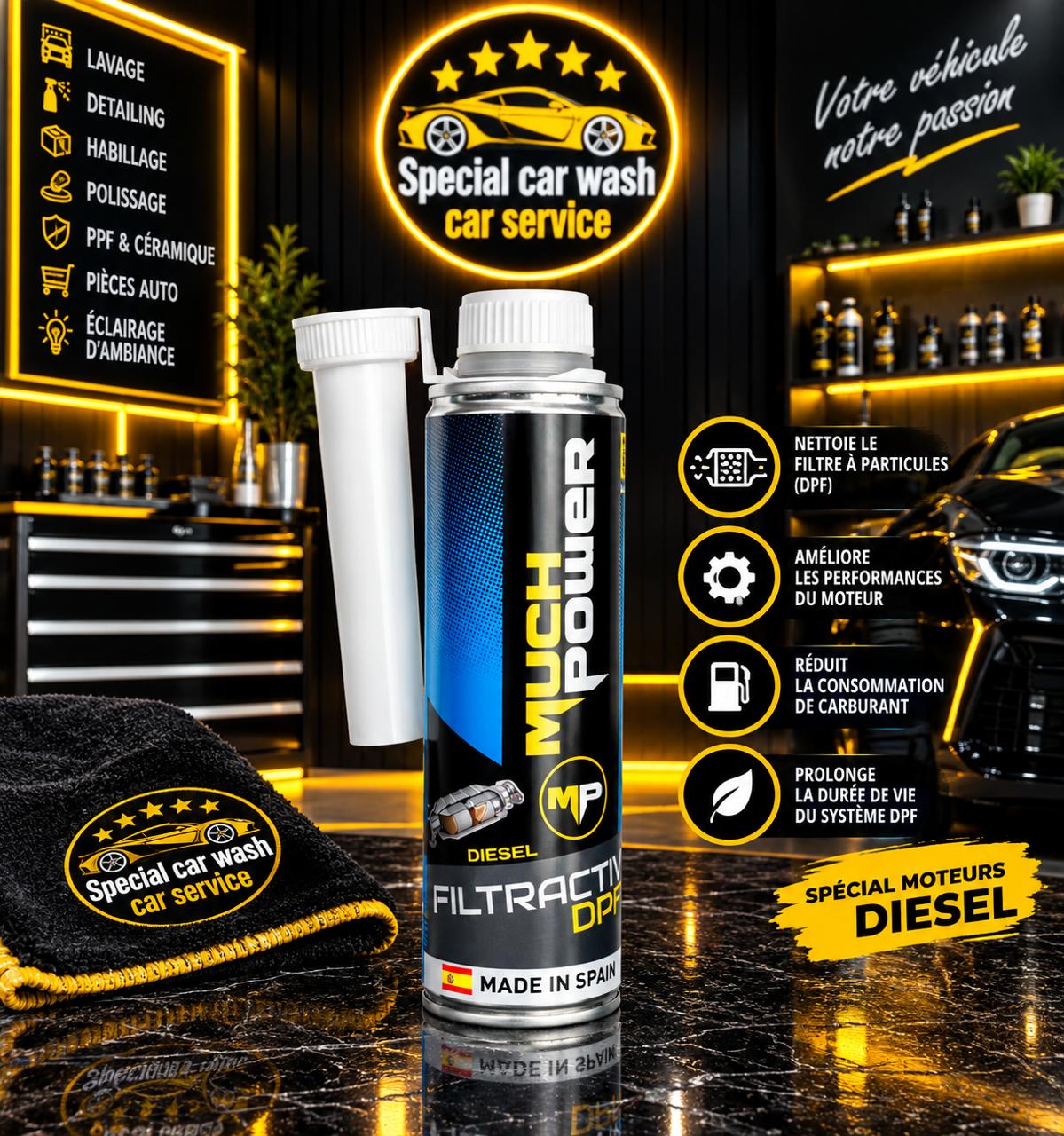 Much Power Filtractiv DPF — Nettoyant FAP diesel